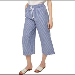 Beach lunch lounge Striped Margo Pants